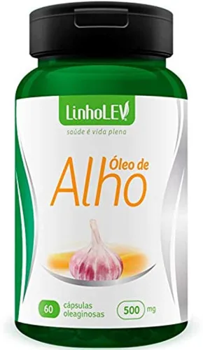 Oleo De Alho 60 Caps 500mg Linho Lev - LINHO LEV - Suplementos