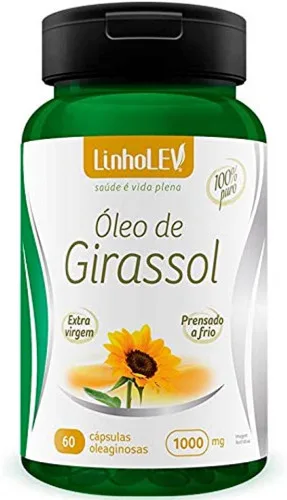 Oleo Girassol 1000mg 60caps Lev Mark Up 2008 - LINHO LEV