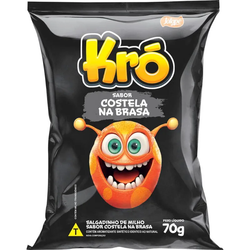 Salgadinho Kró Costela na Brasa 70g