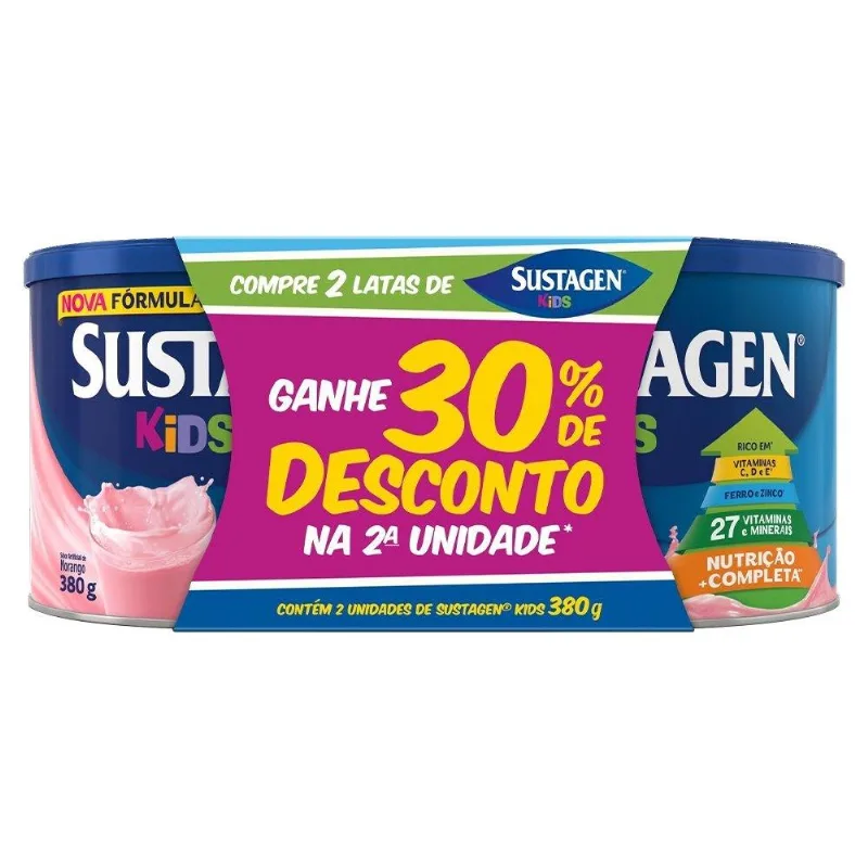 Sustagen Kids Morango 350g