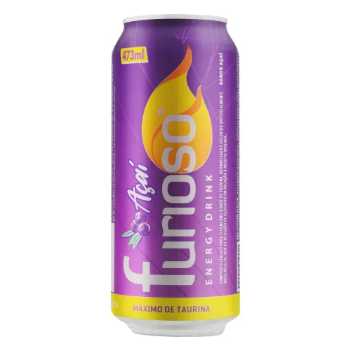 ENERGÉTICO AÇAÍ FURIOSO LATA 473ML - FURIOSO