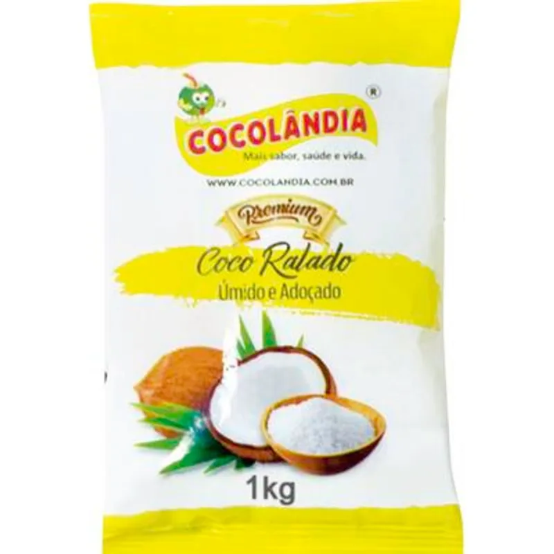 Coco Ralado Cocolândia Adoçado 1kg