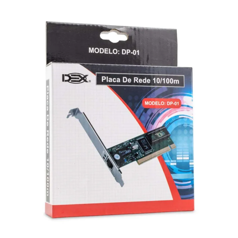 Placa de rede PCI 10/100 DP-01 DEX