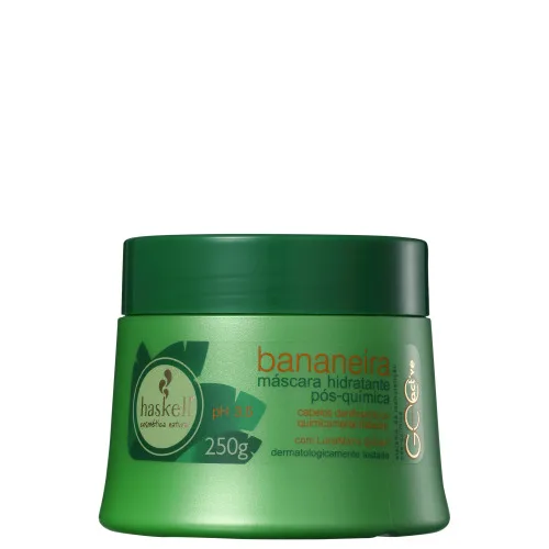 Mascara De Hidatacao Bananeira Pos Quimica 250g Haskell - HASKELL COSMÉTICOS