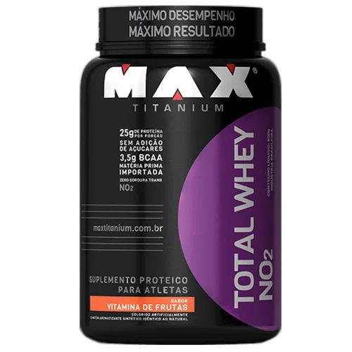 Total Whey 900g Max Titanium  - MAX TITANIUM