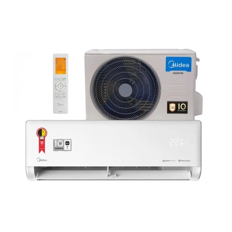 Ar Condicionado Inverter Midea Ecomaster 9000 Btus Q/f 220v - Não Informado - Ar Condicionado E Ventilação