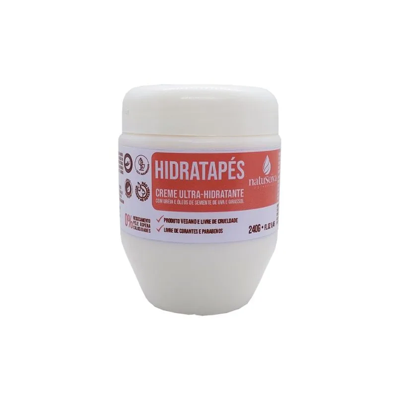 Hidratapés Natuseiva 240g - Natuseiva - Higiene E Beleza