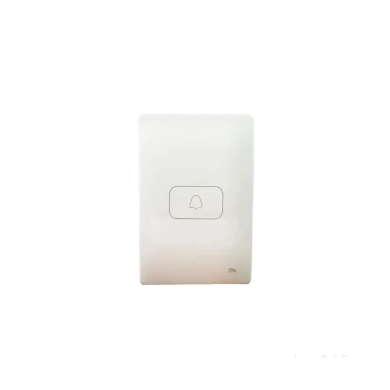 Interruptor One Touch 4x2 campainha branco ON