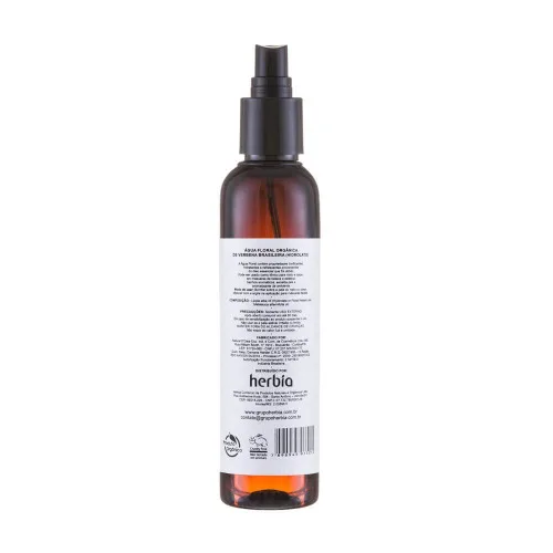 Hidrolato De Verbena Brasileira 200ml - BRASIL - Higiene E Beleza
