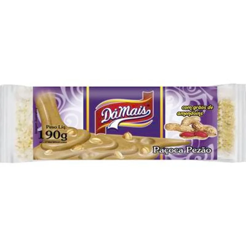 Paçoca Pezão Dámais 190g