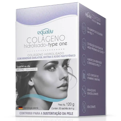 EQUALIV COLÁGENO HIDROLISADO VERISOL 30 SACHÊS 4G - EQUALIV