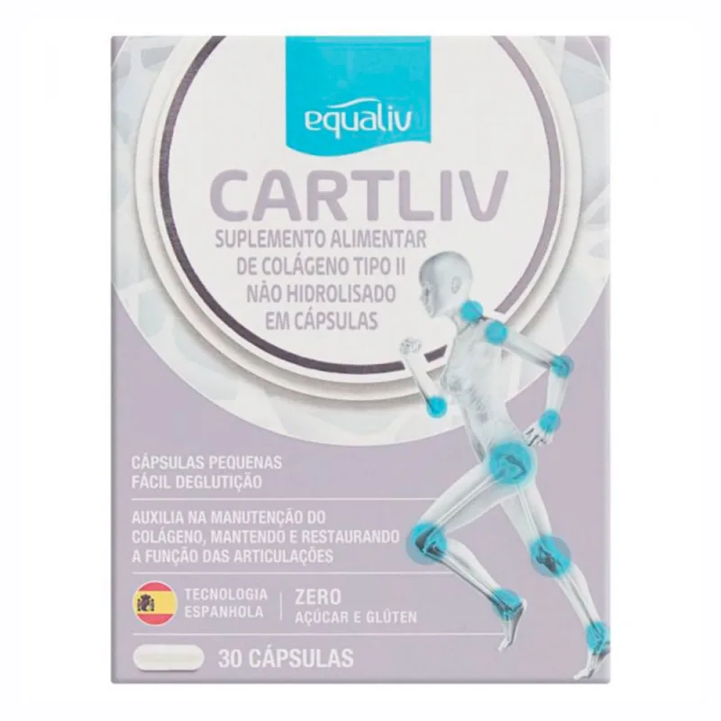 Colágeno Cartliv Equaliv 30 Cápsulas - Equaliv - Colágeno