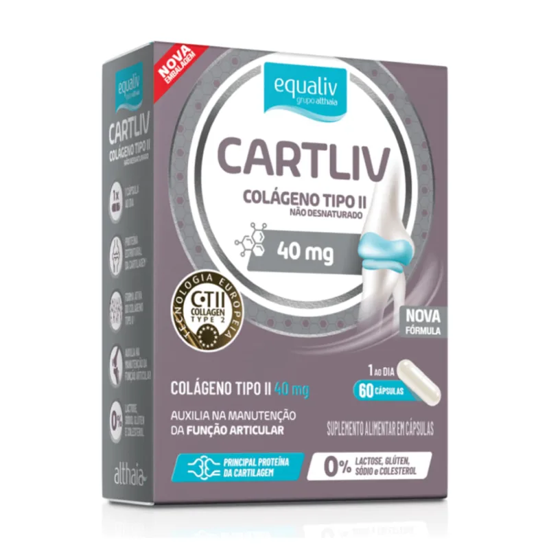 Cartliv Equaliv 60caps - Equaliv - Colágeno
