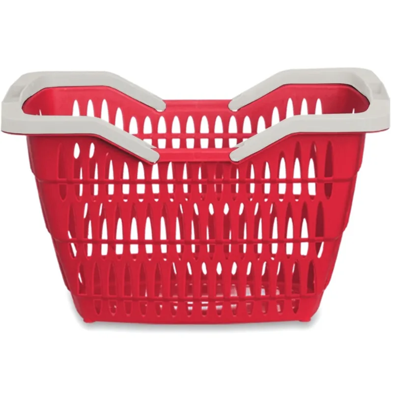 Cesta Cestinha Plastica 12 L Supermercado Varias Cores - Usual