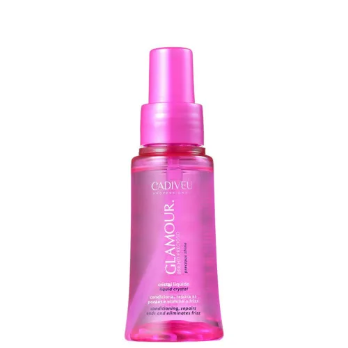 Cadiveu Glamour Cristal Líquido Brilho Preciso Reparador De Pontas E Anti Frizz  - CADIVEU