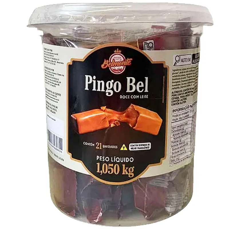 Doce com Leite Pingo Bel c/21 - Doces Belmonte