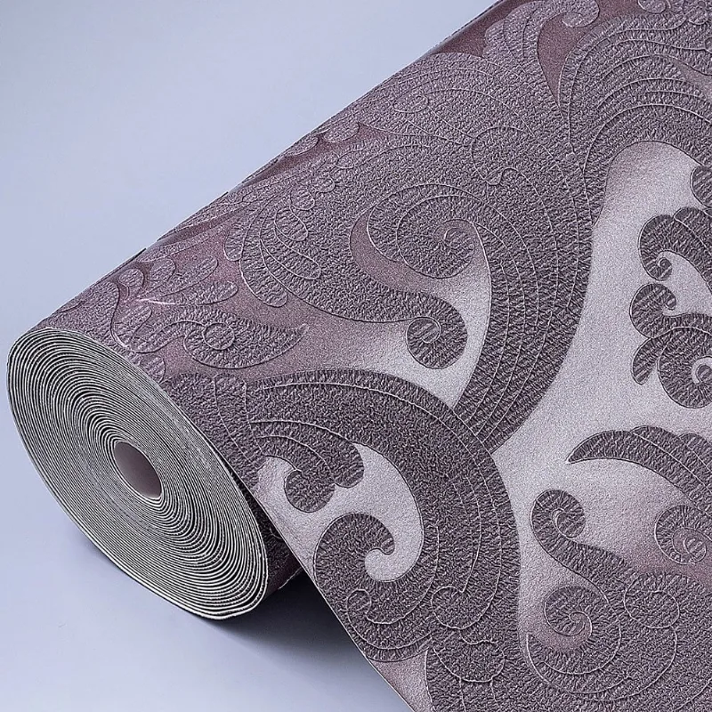 Papel De Parede Vinilizado Arabesco Dk-0046 - 70cm X 10m(± 3%)