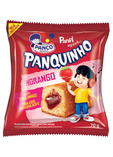Bolo Panco Panfi Morango - PANCO - Padaria