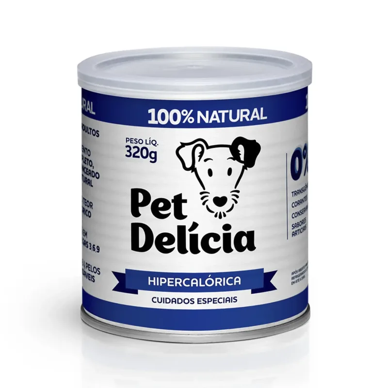 Ração Úmida Pet Delícia Cães Hipercalórica - Pet Delicia - Cachorro