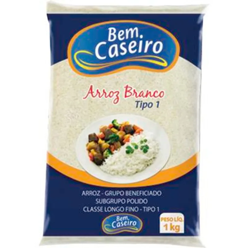 Arroz Bem Caseiro Agulhinha 1kg