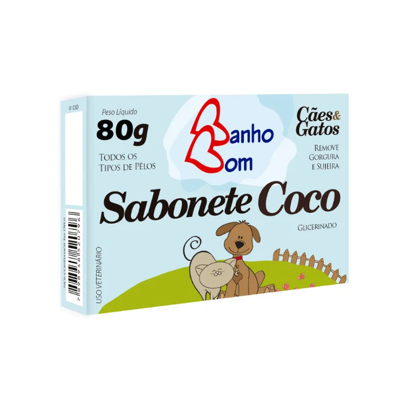 Sabonete Coco Banho Bom 80g