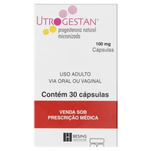 Utrogestan 100 Mg 30 Cápsulas Fqm - Besins Healthcare