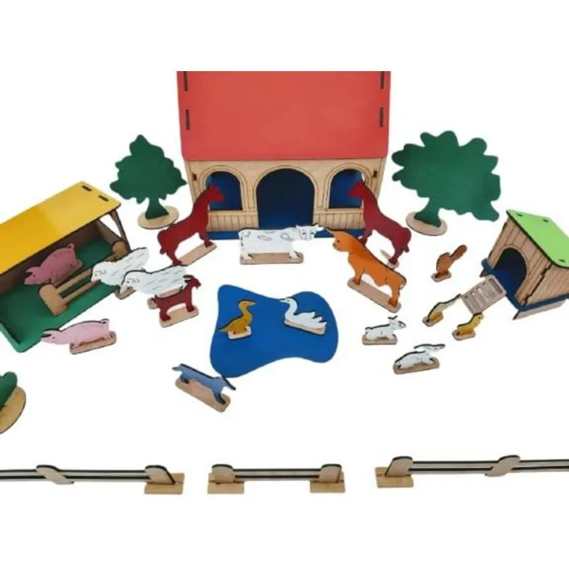 Fazendinha de Madeira Bem Infantil