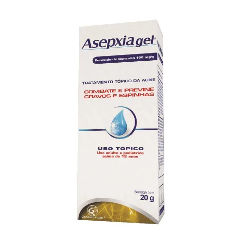 Gel Asepxia Tratamento Tópico Da Acne - ASEPXIA