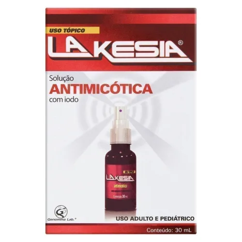 Lakesia Solução Antimicótica Com Iodo Com - LA KESIA