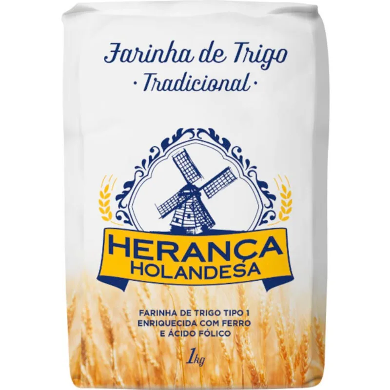 Farinha de Trigo Herança Holandesa Tipo 1 1kg