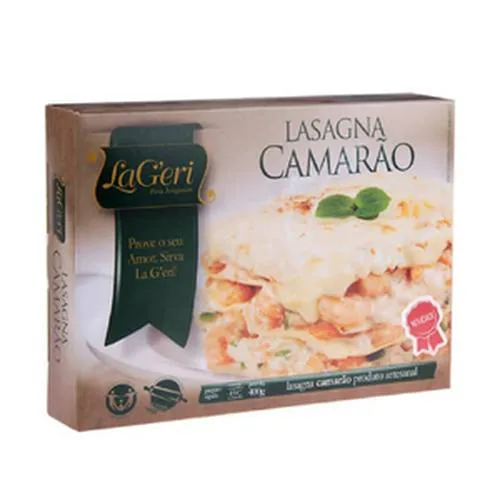 Lasanha La Geri Camarão 400g - La Geri - Congelados