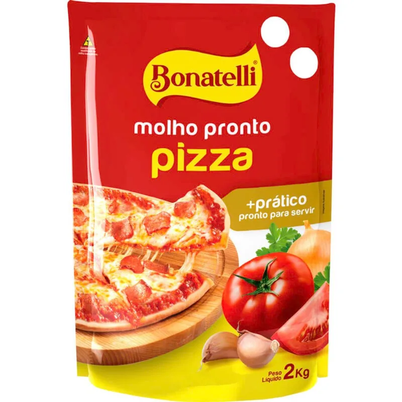 Molho de Tomate Bonatelli Pizza 2kg