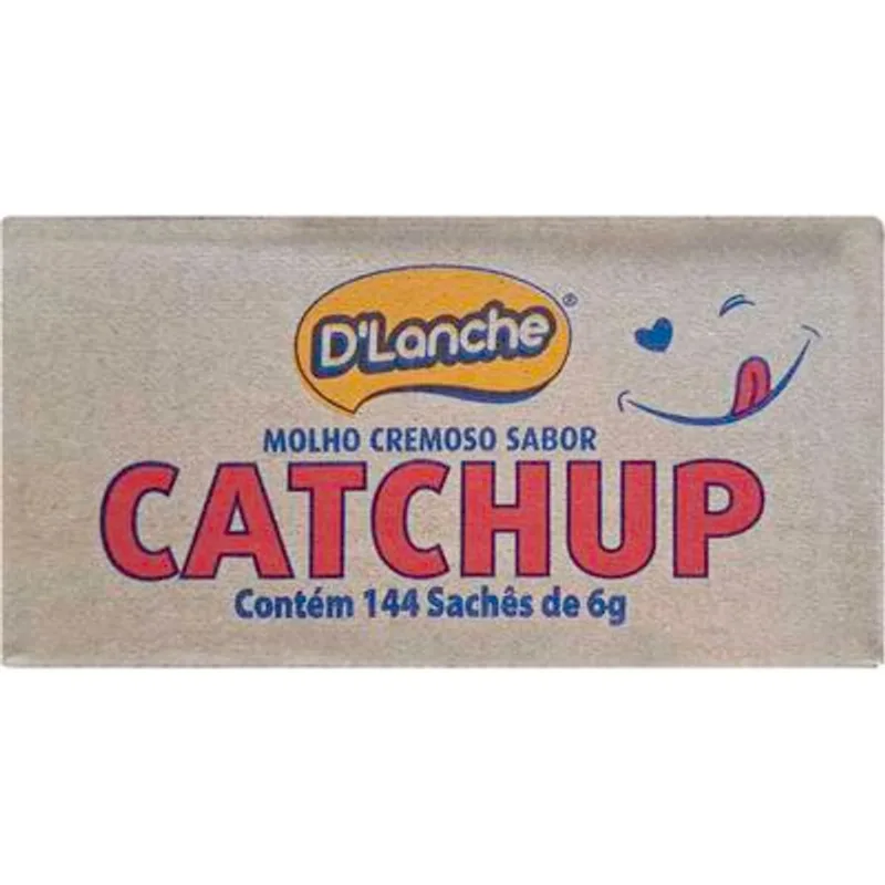 Catchup D'Lanche Minissachê 144x6g