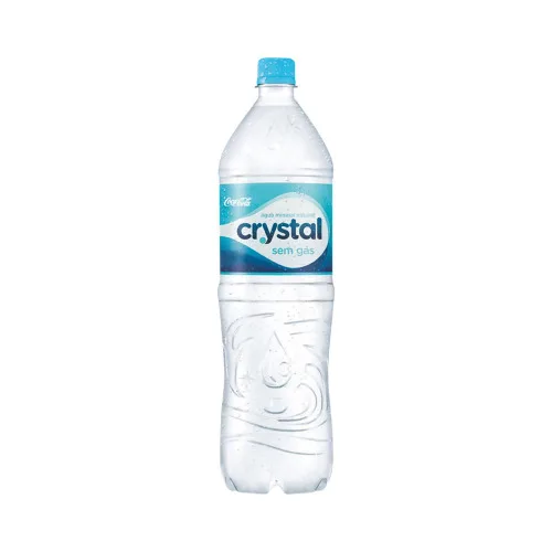 Agua Min Cristal 1,5l S/gas - CRISTAL - Bebidas