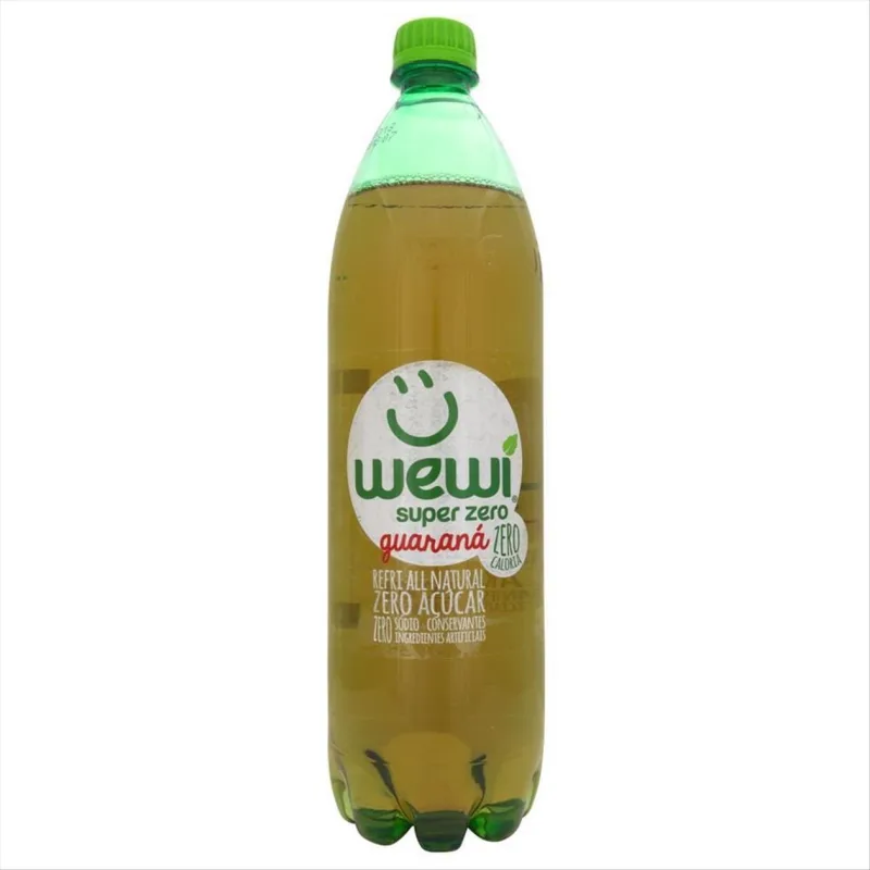 Refrigerante de Guaraná Wewi Super Zero PET 1 L - WEWI - Bebidas