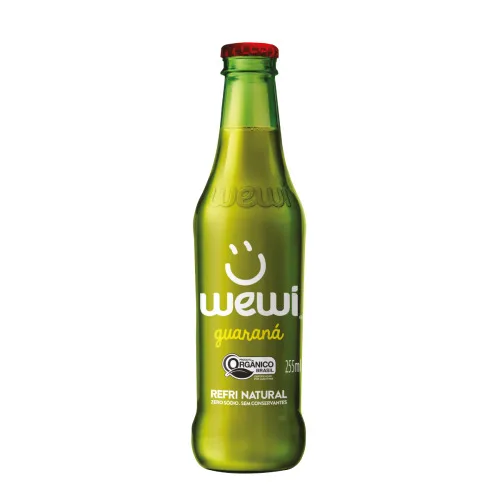 Wewi Organico Guarana Vd 24x255ml 24x255ml - WEWI - Bebidas