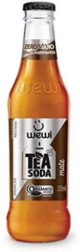 Ref Tea Soda Organico Wewi Ln 255ml - WEWI - Bebidas