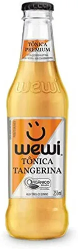 Agua Tonica Tangerina Org Wewi 255ml - WEWI - Bebidas
