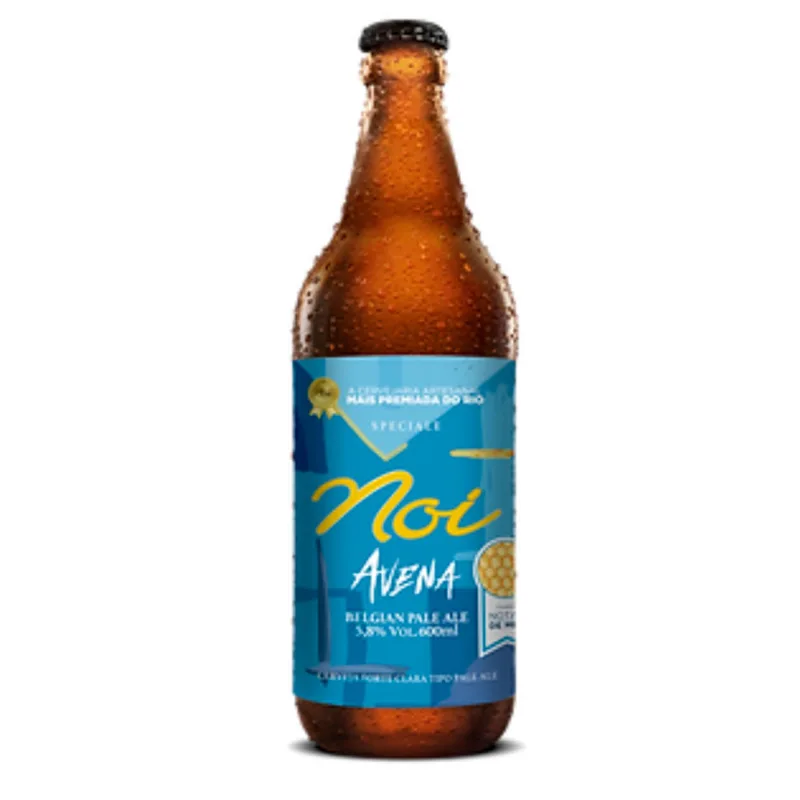 Cerveja Belgian Pale Ale Noi Avena Speciale Garrafa 600ml Cerveja Brasileira Belgian Pale Ale Noi Avena Speciale Garrafa 600ml