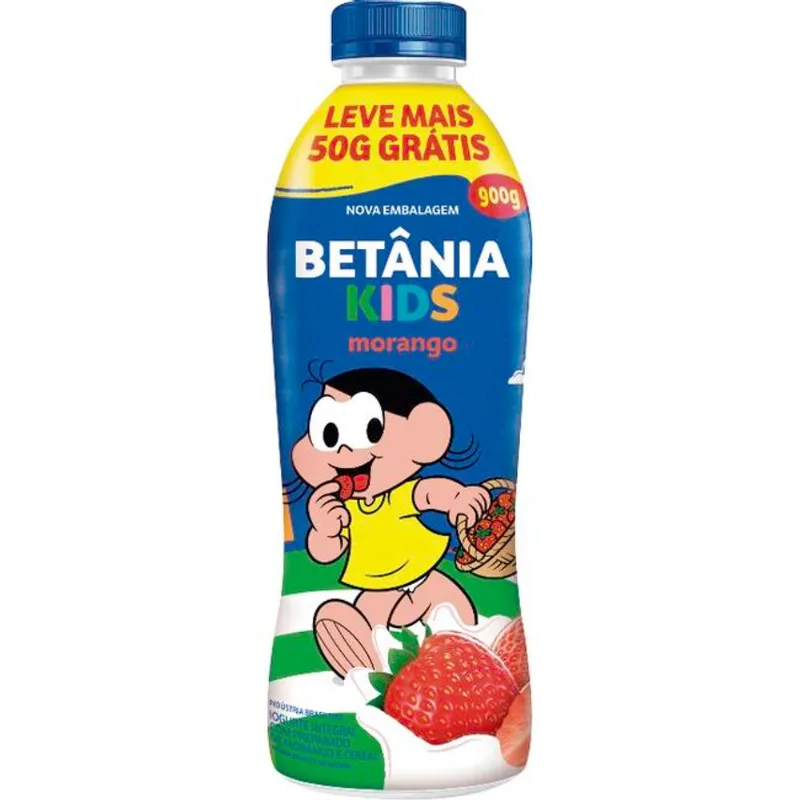 Iogurte Betânia Kids Morango 900g
