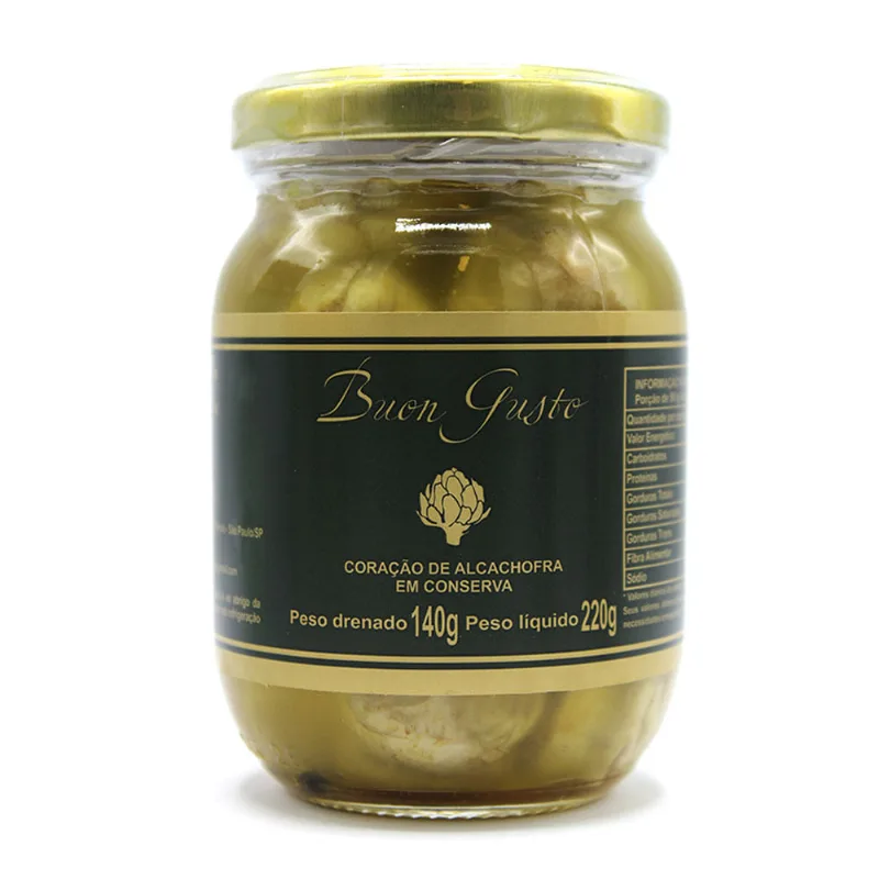 Coração de Alcachofra em Conserva Buon Gusto 220g