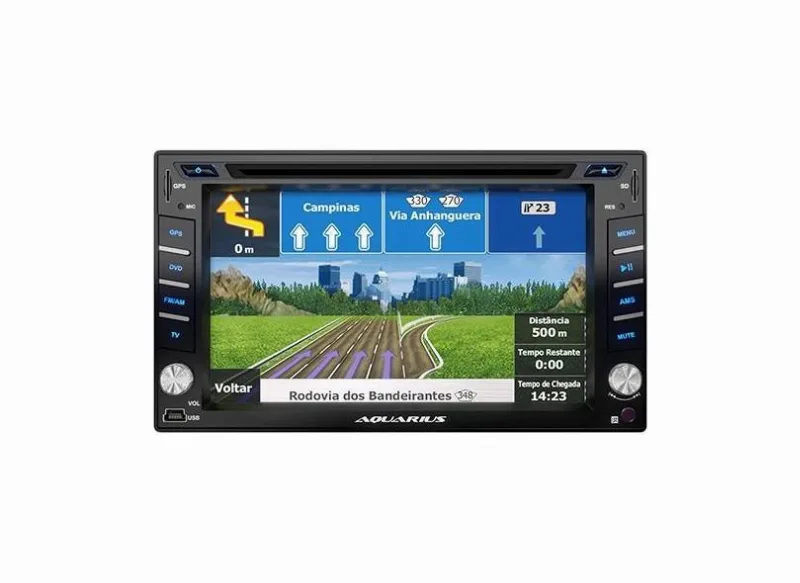 Dvd Automotivo 6.2 Touch Screen Tv Digital Dpa-4001 Aquarius