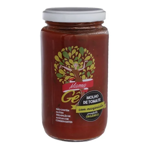 Molho Tom.mama Ge C/manjericao Org.340g - MAMA GE - Mercearia