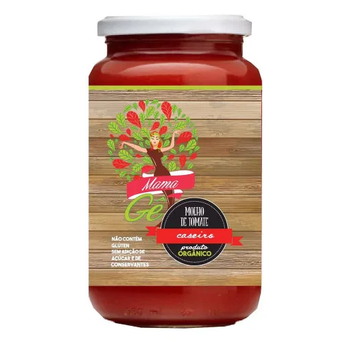 MOLHO TOM.MAMAGE CASEIRO 340G - MAMA GE - Alimentos Preparados