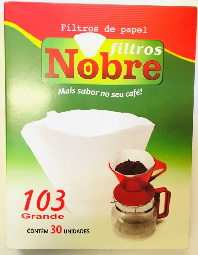 FILTRO PAPEL FILTROS NOBRE 103 C/30 - NOBRE