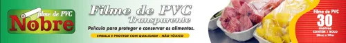 FILME PVC NOBRE 28X30M - NOBRE