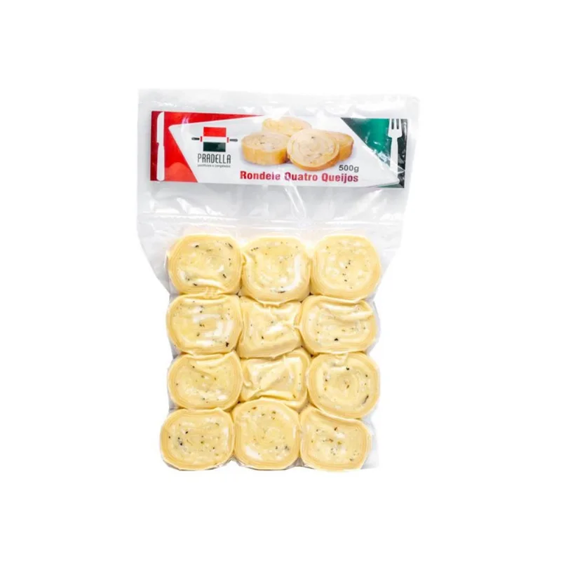 Rondele 4 Queijos Pradella Pacote 500g
