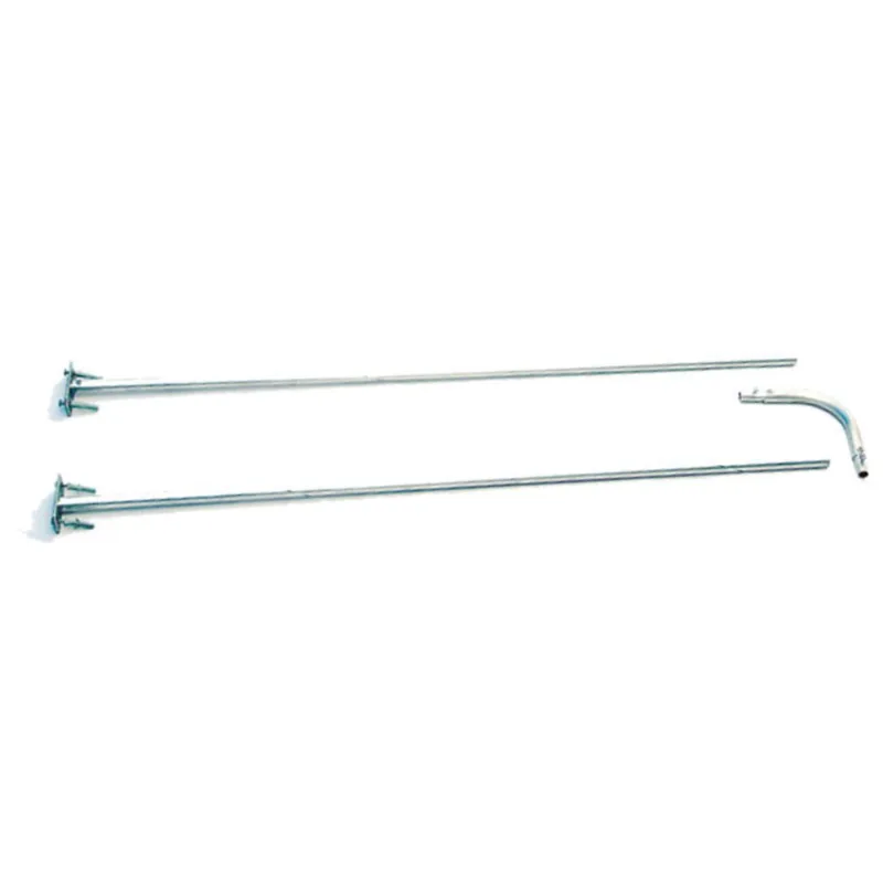 Suporte Para Cortina Box Varão Em L Banheiro L 1,00 X 1,00M