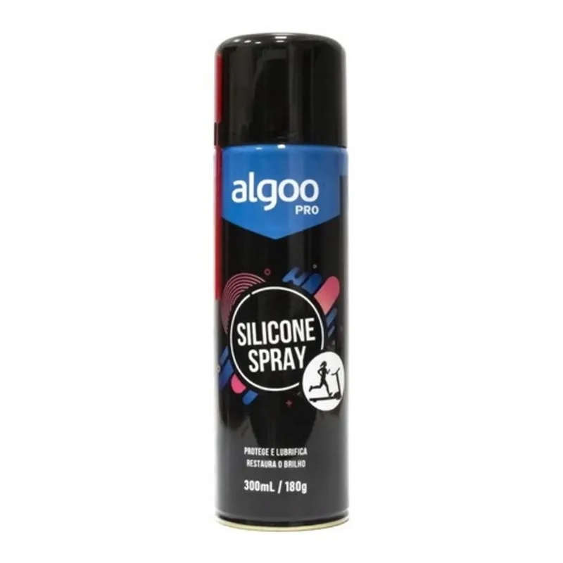 Óleo Lubrificante Bicicleta Silicone Spray 300ml Algoo Pro