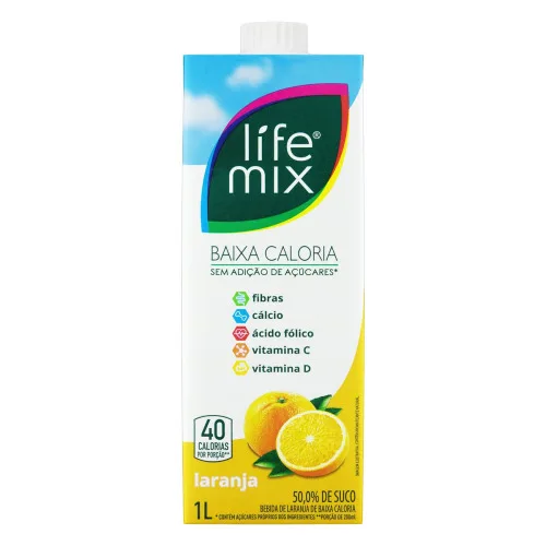 Suco Luminus Life 1l Laranja - LUMINUS LIFE - Bebidas